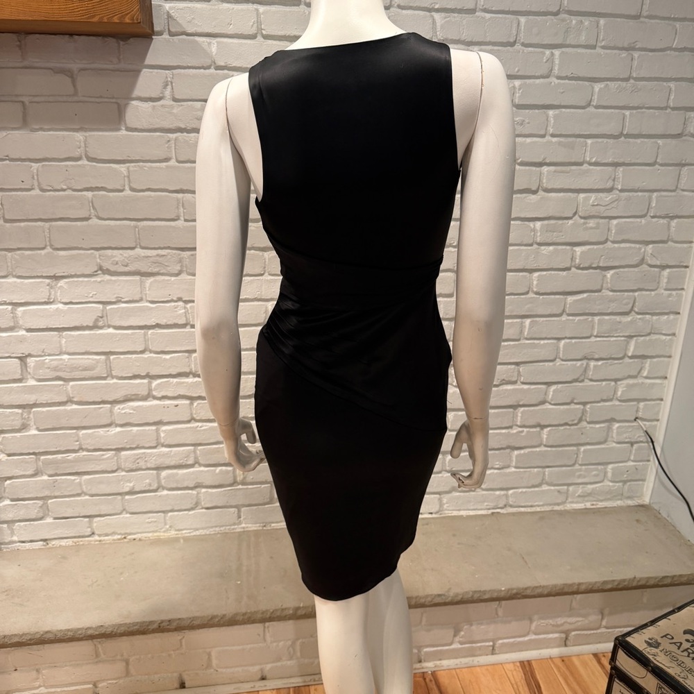 REISS Black Asymmetrical One Shoulder Cocktail Size 4 NWT Bodycon - Picture 11 of 15